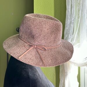 💖a new day tan hat with trim
